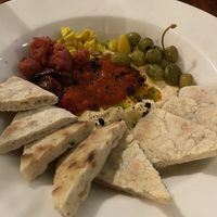 Hummus plate   at Kőleves in Budapest