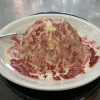 Spagetti Eis   at Eiscafe Olimpio in Frankfurt