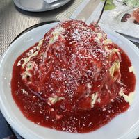 Spaghetti Eis 🍧   at Eiscafe Olimpio in Frankfurt