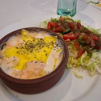 Vegan lasagne at Øverlies Kafe - Zeki Cataltepe in Lillehammer