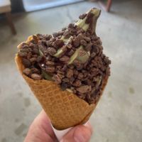 Mint with Cacao Nibs  at Pure Twist in Stone Harbor