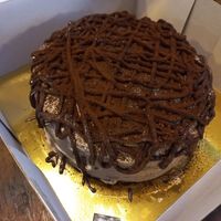 Choc peanut butter cake (pre-order) at MOODs  in Chiang Mai