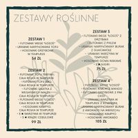 Vegan sushi set menu at Jadłbym in Wroclaw