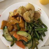 1$ each  at Loving Hut in Panama City