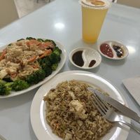 Big portions   at Loving Hut in Panama City