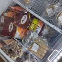 Frozen items for sale at Loving Hut in Panama City