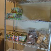 Store items for sale at Loving Hut in Panama City