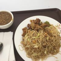 3 servings + Dahl total $4  at Loving Hut in Panama City