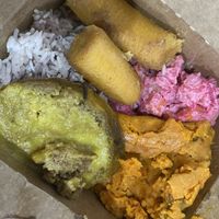 Christmas menu at Loving Hut in Panama City