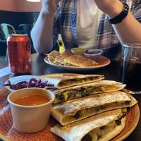 Vegan quesadilla  at Zócalo - Nørrebrogade in Copenhagen