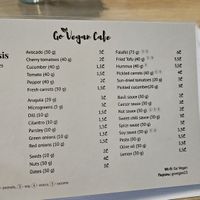  at Go Vegan Cafe in Batumi