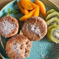 Syrniki. MUST TRY!! at Go Vegan Cafe in Batumi