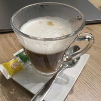 Latte  at Go Vegan Cafe in Batumi