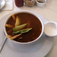 Sopa azteca at Loving Hut - Xalapa in Xalapa