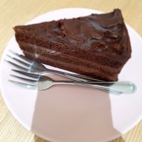 Schokokuchen at Loving Hut - Vinohrady in Prague