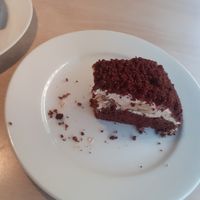 Mole cake at Loving Hut - Vinohrady in Prague