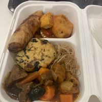 Buffet  at Loving Hut - Vinohrady in Prague