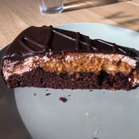 This one is called Snickers and was my total favourite. at Loving Hut - Vinohrady in Prague