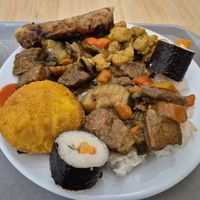 Buffet at Loving Hut - Vinohrady in Prague