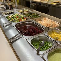 Buffet at Loving Hut - Vinohrady in Prague