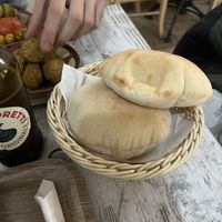 Pane arabo  #Veganuary at Atomic Falafel in Florence