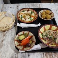 This was 15 eur at Atomic Falafel in Florence