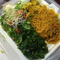 Yum I’m all about the wakame   at Vegan-Haven Deli & Juice Bar in St Croix
