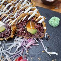 Crispy Avo Zalmon at Nori in Potsdam