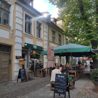 Restaurant from outside at Nori in Potsdam