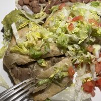 Green Chile Jackfruit Chimichangas (Plant-Based)  at Lovecraft in Phoenix