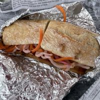 Tofu bahn mi at Colburn Cafe in Manchester Center