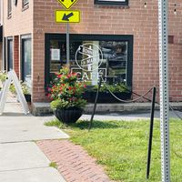 Storefront  at Colburn Cafe in Manchester Center