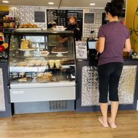 Inside  at Colburn Cafe in Manchester Center