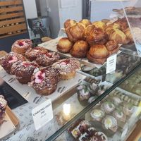 Caramel croissants at Alex Gooch Artisan Baker - Whitchurch in Cardiff