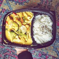 Veggies and Tofu in Mango Sauce at T2SON in Aachen