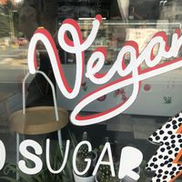 A bit of their window at Rock'n'Raw in Belgrade