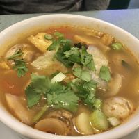 Tom Yum Soup  at Thai O-Cha in Ocean City