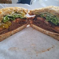 Pastrami. 100% vegan 100% delicious at GRASS fed in Rochester