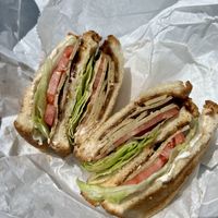 Turkey club  at GRASS fed in Rochester
