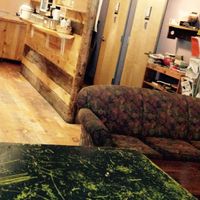 Service area at Local Sprouts Cafe in Portland