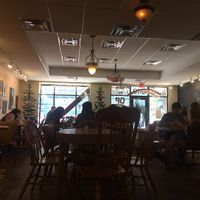 seating at Local Sprouts Cafe in Portland