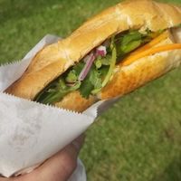 Tofu Vietnamese Roll  at Cafe Innov-8 in North Melbourne