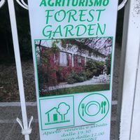At the entrance  at Forest Garden in San Daniele Del Friuli