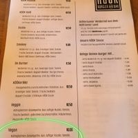 vegan burger option at KÖÖK in Neuharlingersiel