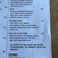 Aktuelle Auswahl Veganer/Vegetarischer Burger  at KÖÖK in Neuharlingersiel