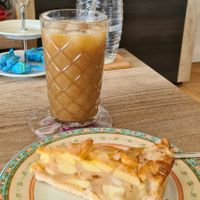 Apfelkuchen, zuhause verzehrt :) at Die Eisbar in Bremerhaven