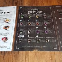 Menu, clearly labelled at Stay Juicy in Hirosaki