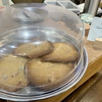 Vegan Cherry cookies  at Heligan Kitchen & Bakery in St Austell