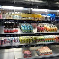 Excellent drinks - no plastic :)) at Joey's Cafe in Ambleside