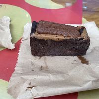 Lotus cake  at Joey's Cafe in Ambleside